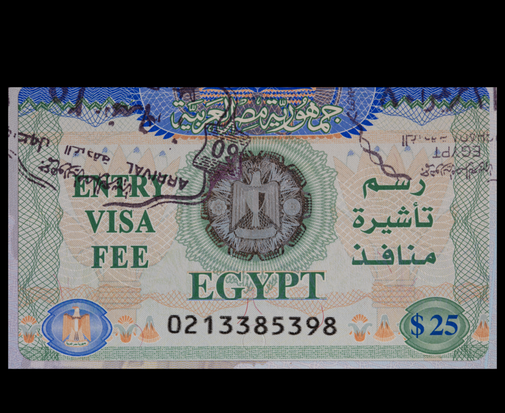 EGYPT VISA ON ARRIVAL AND OKAY TO BOARD